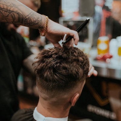 Barber i arbete