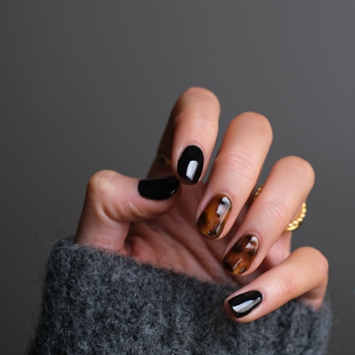 Couture nail art design