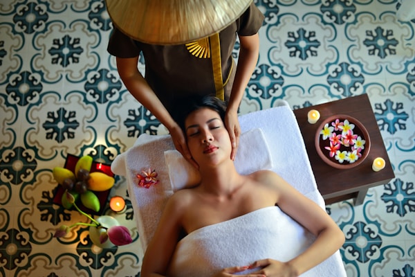 Hot stone massage